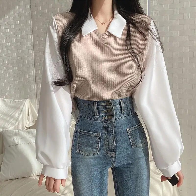 Carmen Polo Chic Shirt Top - Image 9