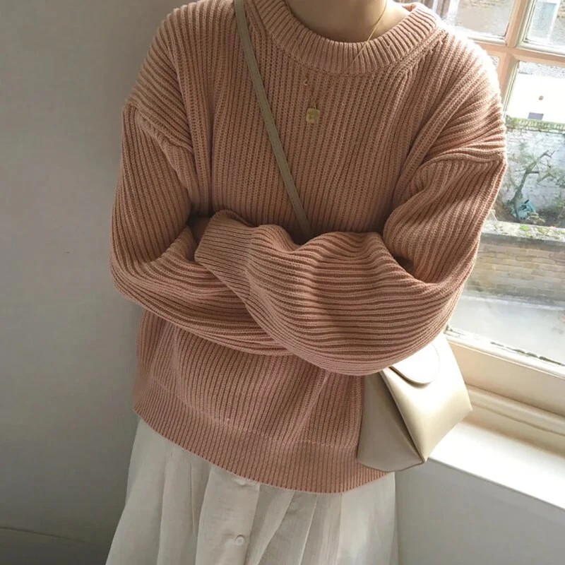 Cashmere Crowned Cloak Knitted Pullover - Image 12