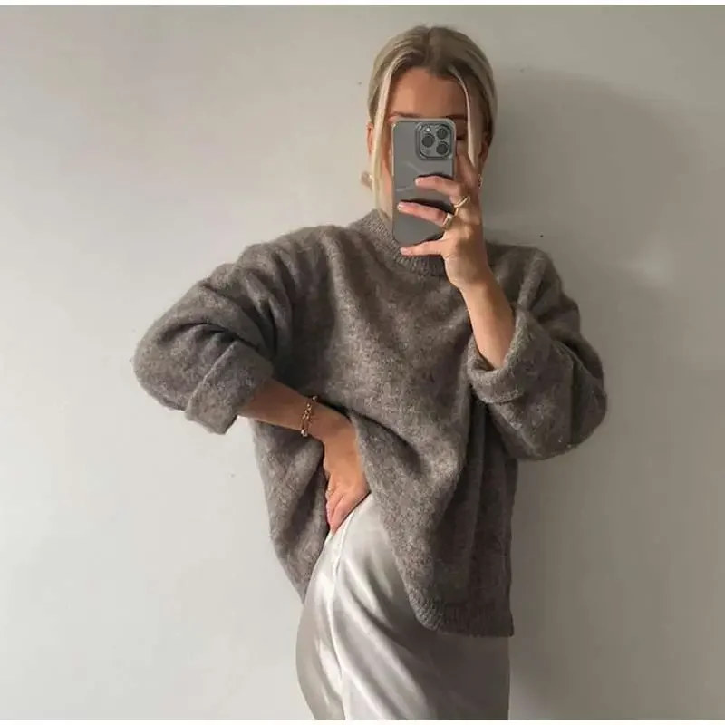 Charm In Cozy Knit Pullover - Image 5