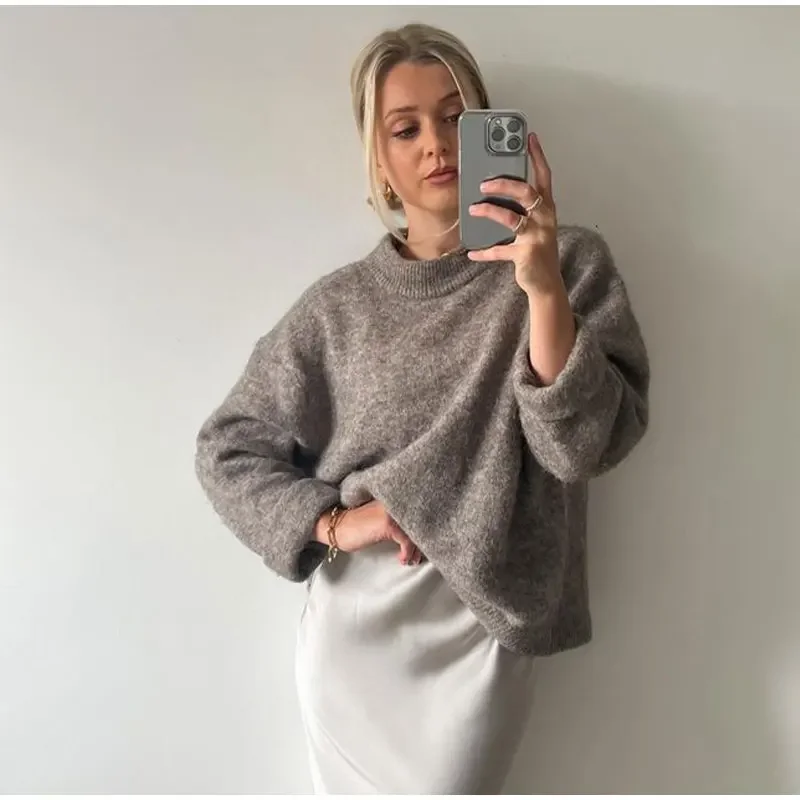 Charm In Cozy Knit Pullover - Image 7
