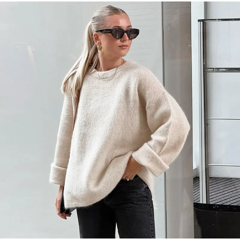 Charm In Cozy Knit Pullover - Image 8