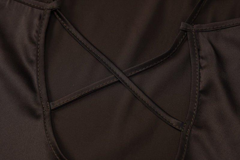 'CheeseWalk' Backless Mini Dress - Image 11