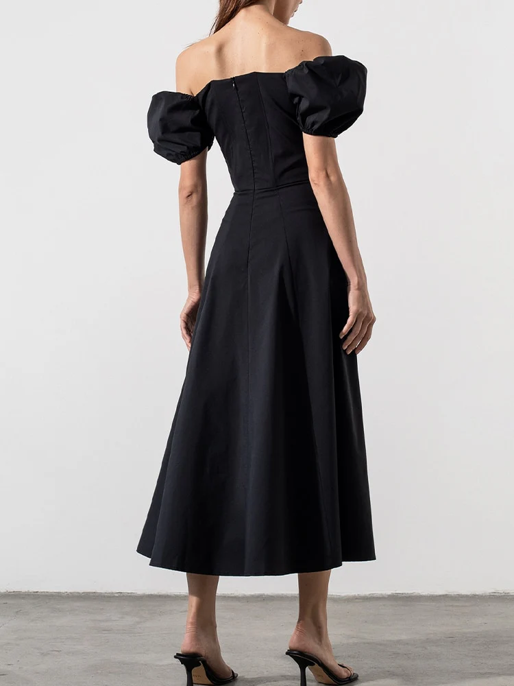 Clancy Ruched Tie Up Dress - Image 7
