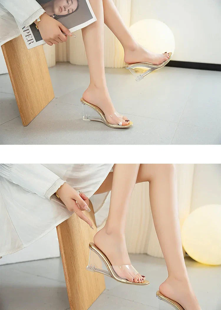 Clear The Air High Heels - Image 3