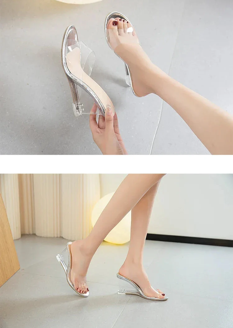 Clear The Air High Heels - Image 6