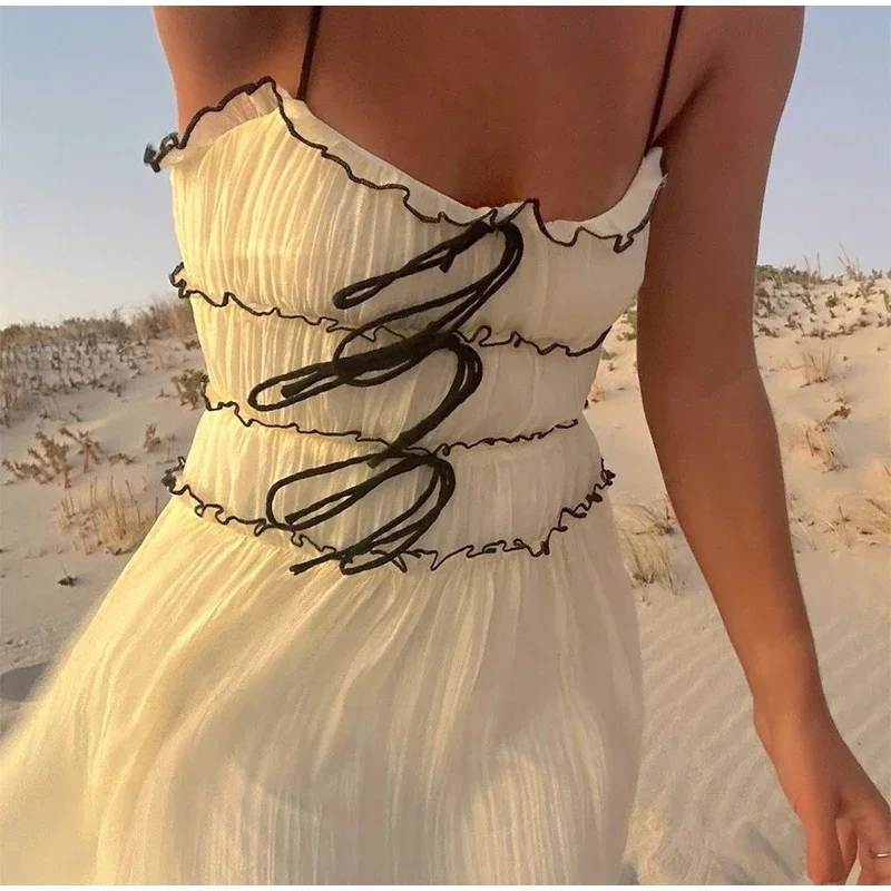 Cleo Bow Tie Chic A Line Dress - Image 16