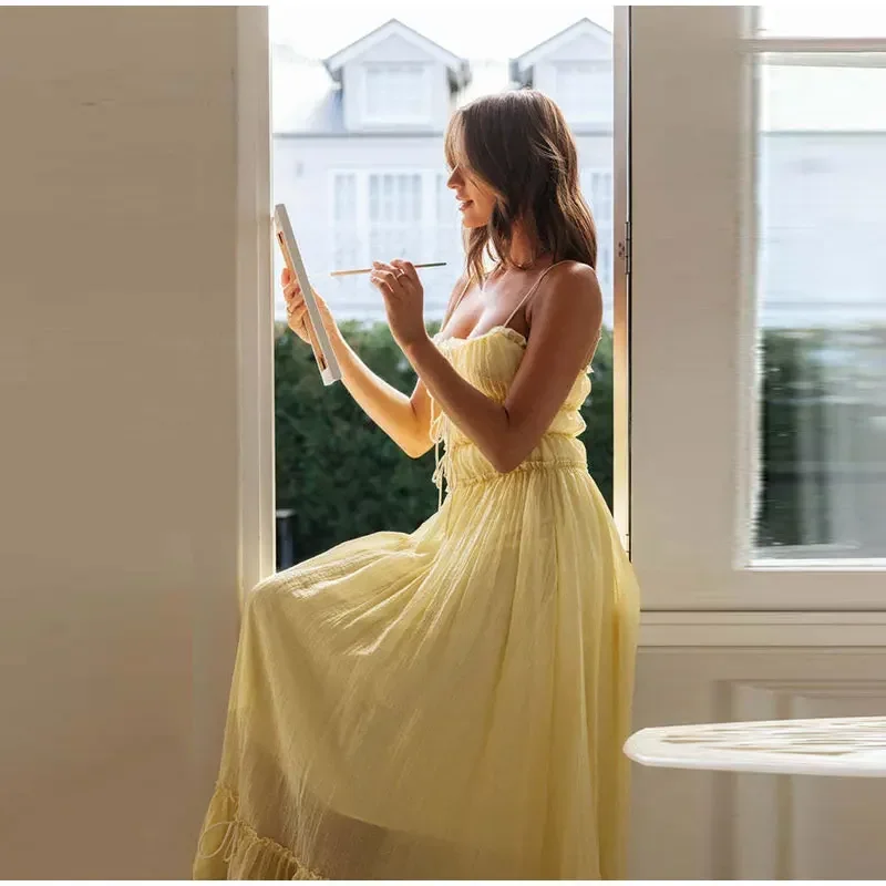 Cleo Bow Tie Chic A Line Dress - Image 4