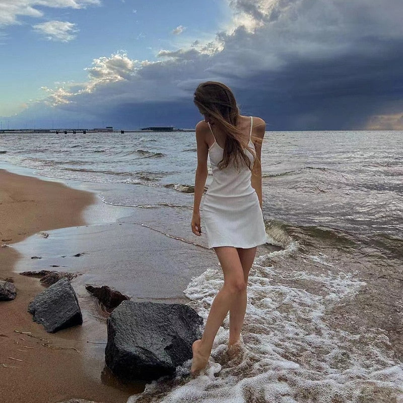 Coastal Charm Cami Dress - Image 5
