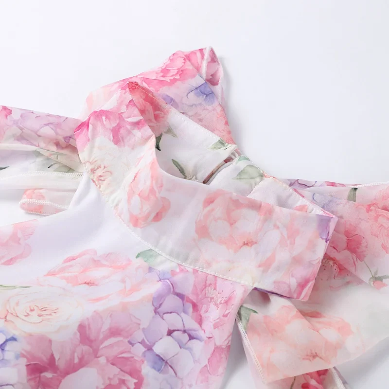Colette Halter Neck Floral Dress - Image 10
