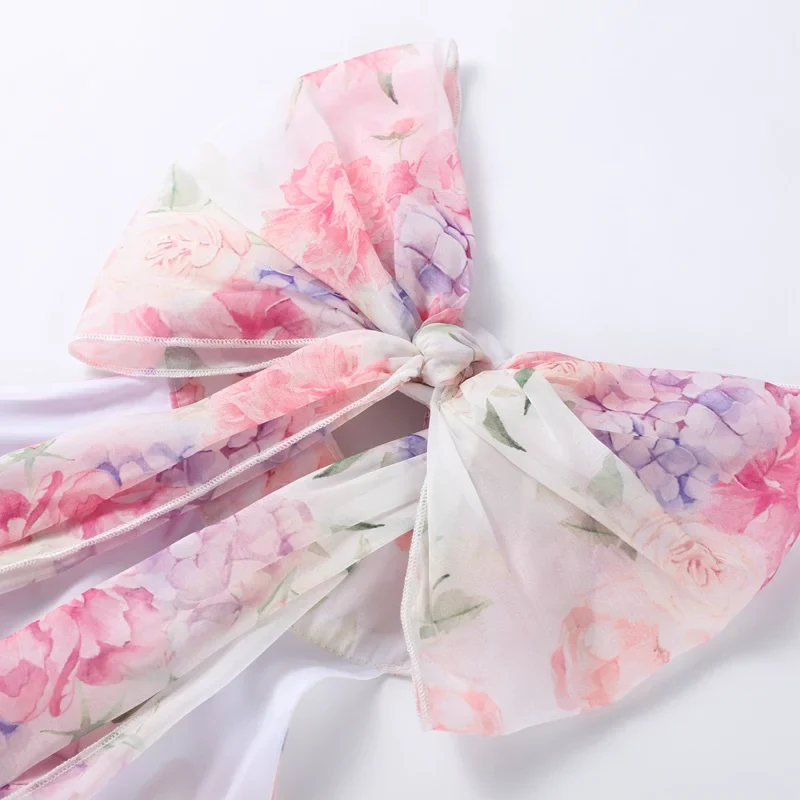 Colette Halter Neck Floral Dress - Image 11