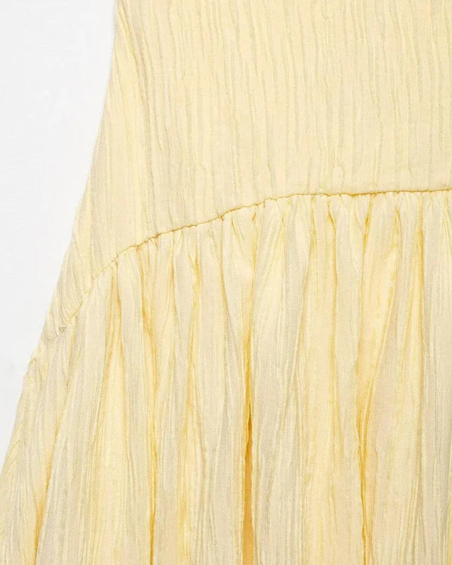 Country Belle Pleated Midi Dress - Image 7