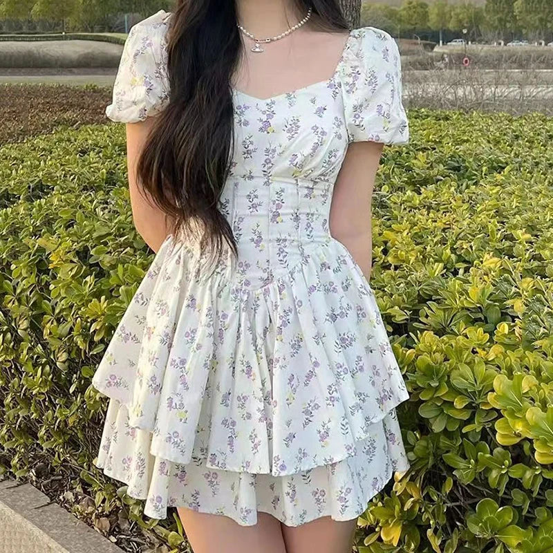 Daisy Whimsy Floral Dress - Image 6