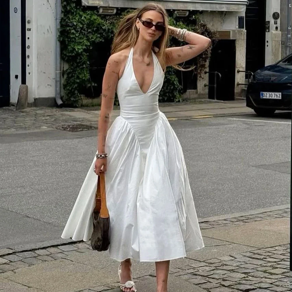 Dalier Halter Neck Dress
