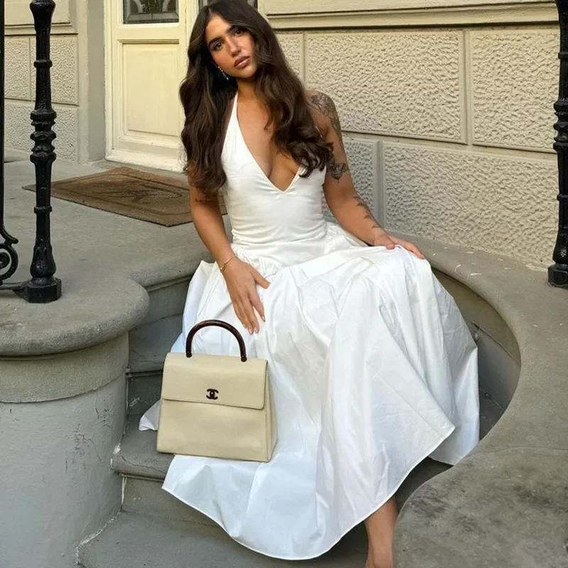 Dalier Halter Neck Dress - Image 13