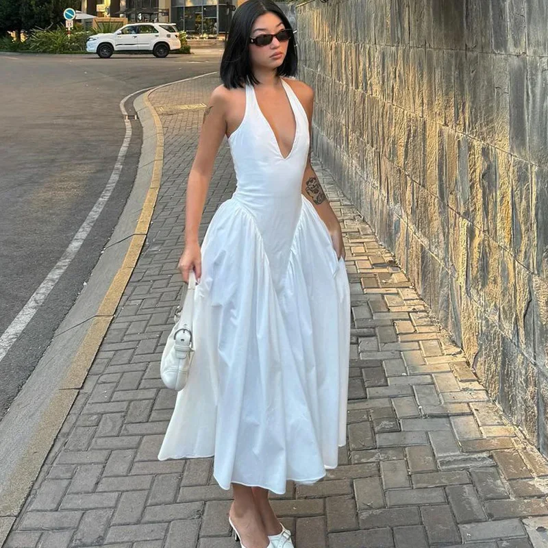 Dalier Halter Neck Dress - Image 16