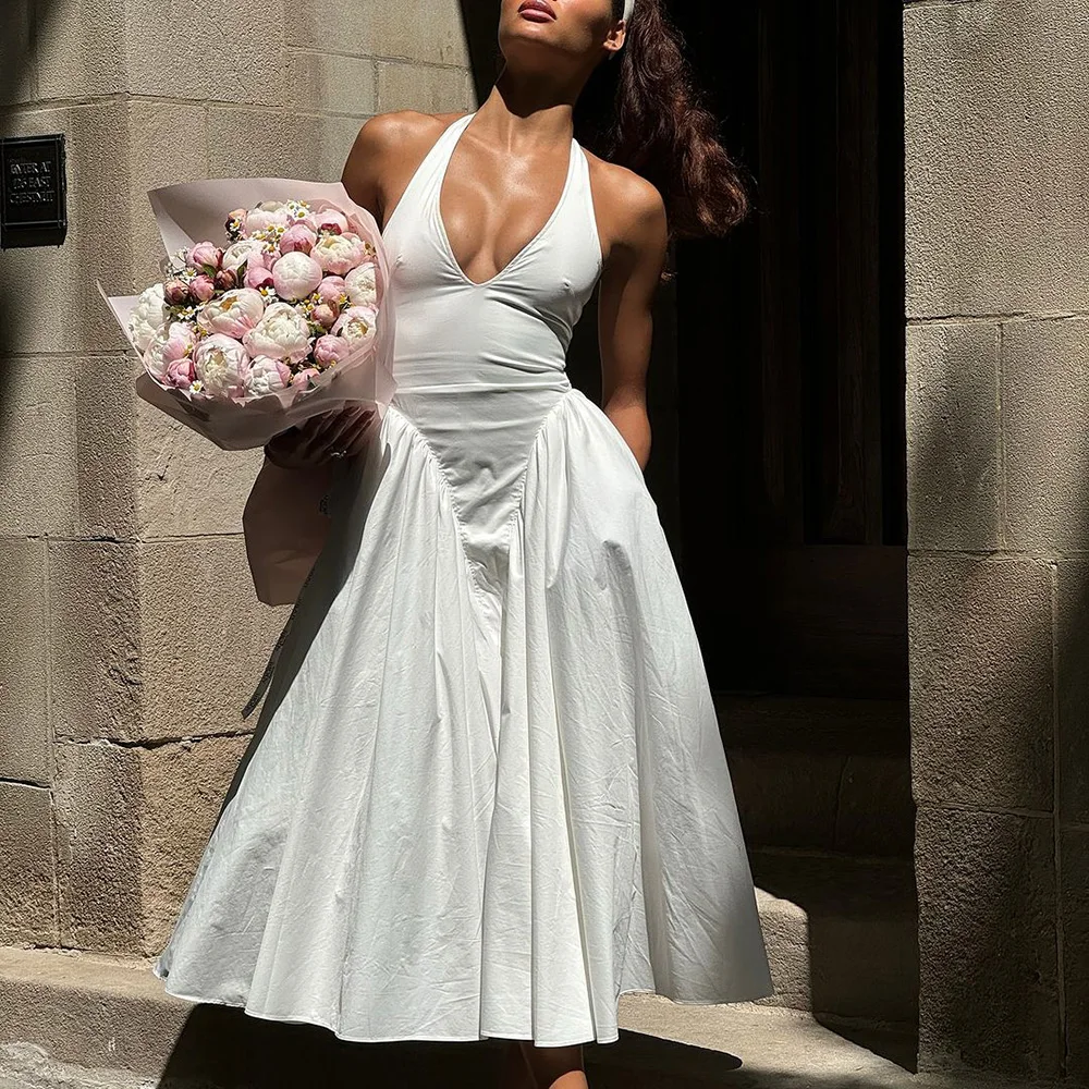 Dalier Halter Neck Dress - Image 3