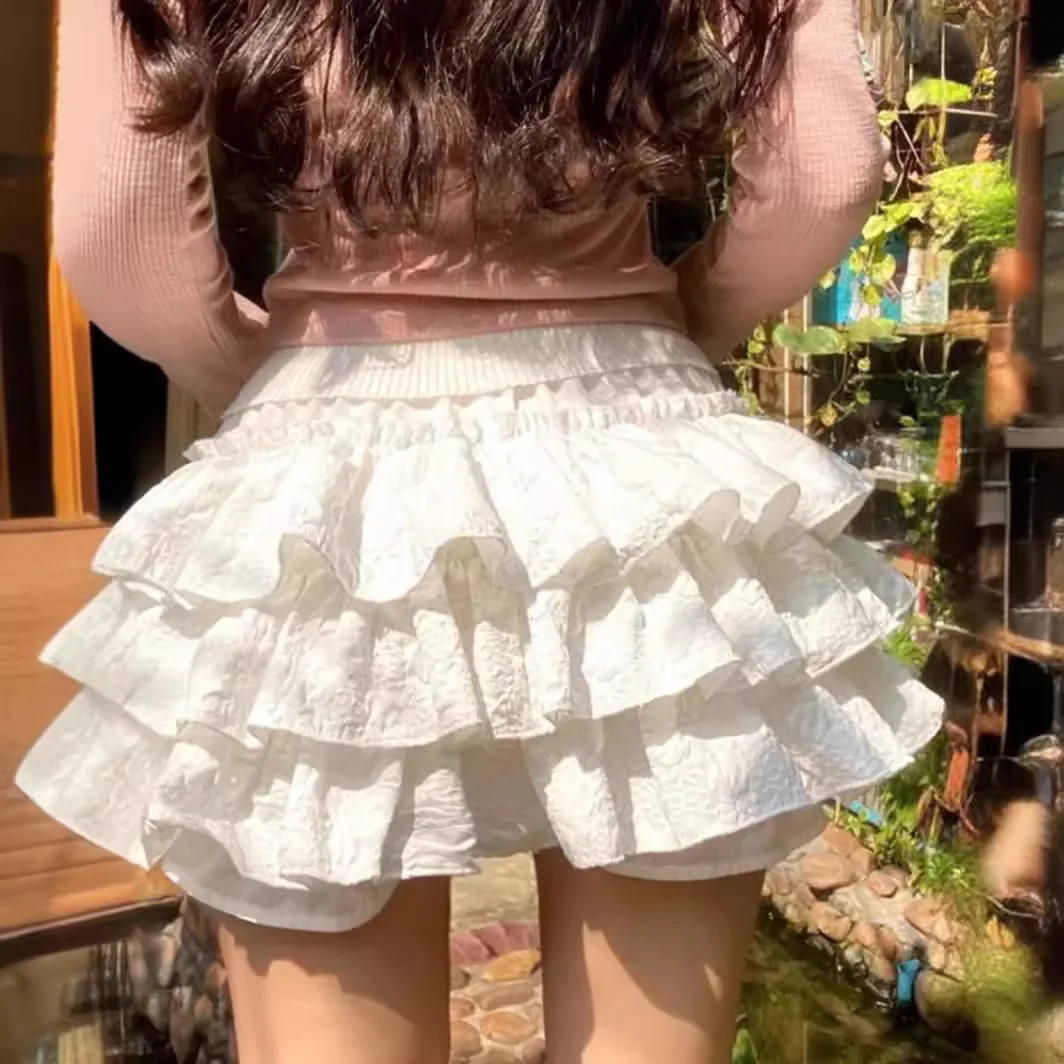 Damari Ruffles Mini Skirt - Image 3