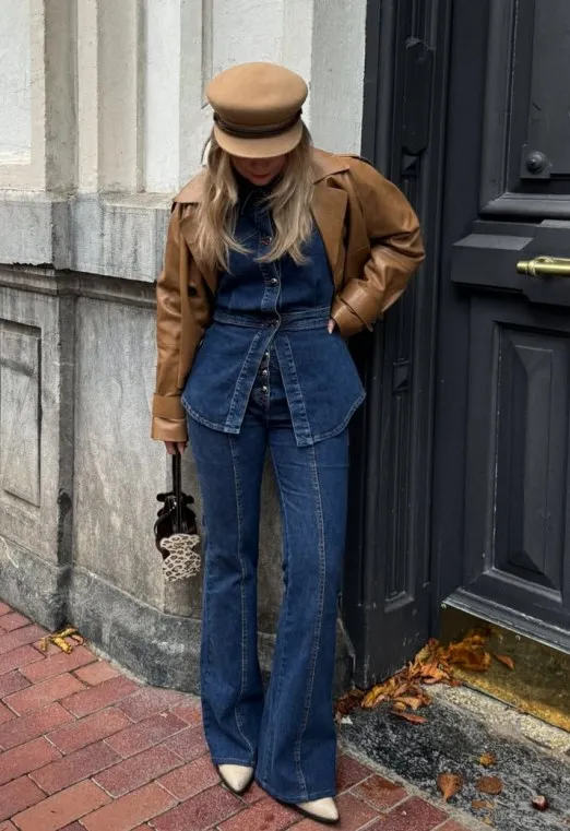 Darian Denim Jacket Pants Set - Image 22