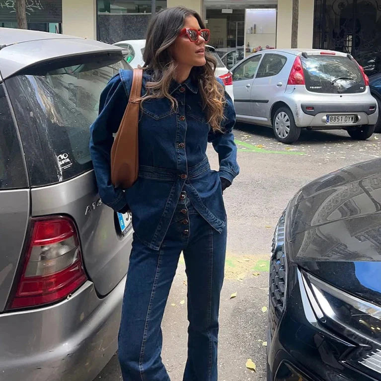 Darian Denim Jacket Pants Set - Image 7