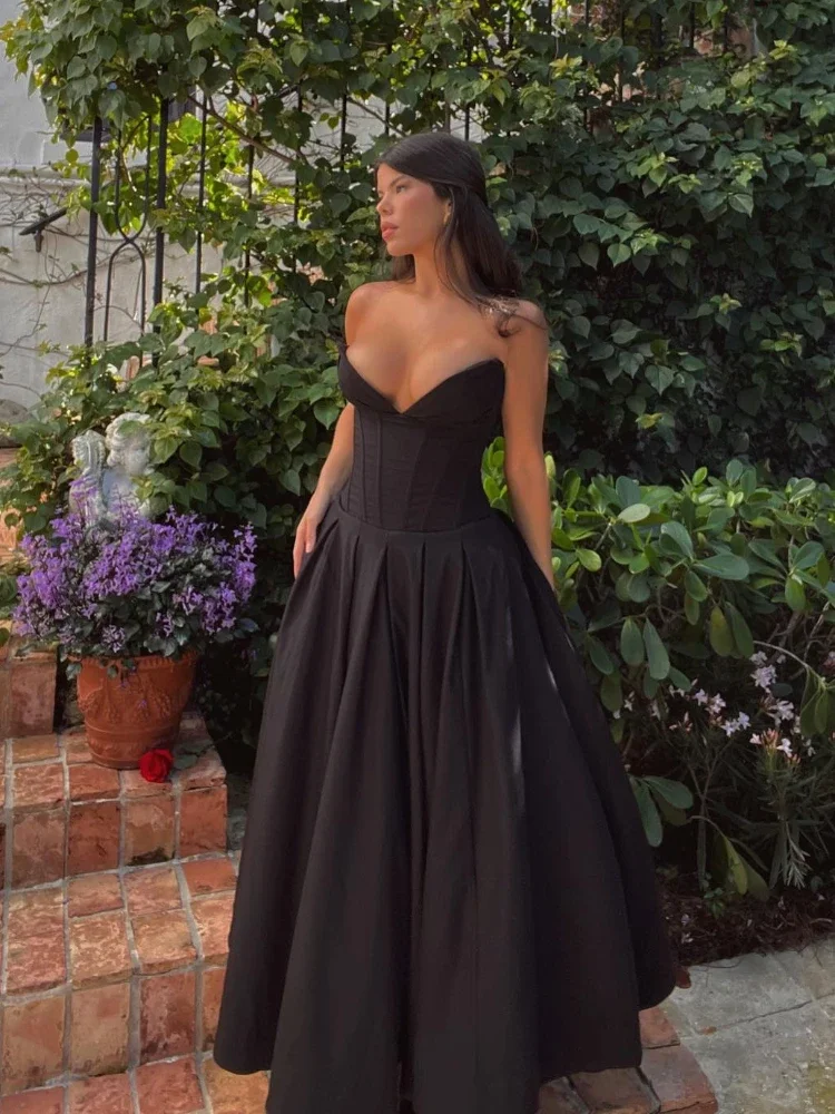 Dark Desire Corset Midi Dress - Image 3
