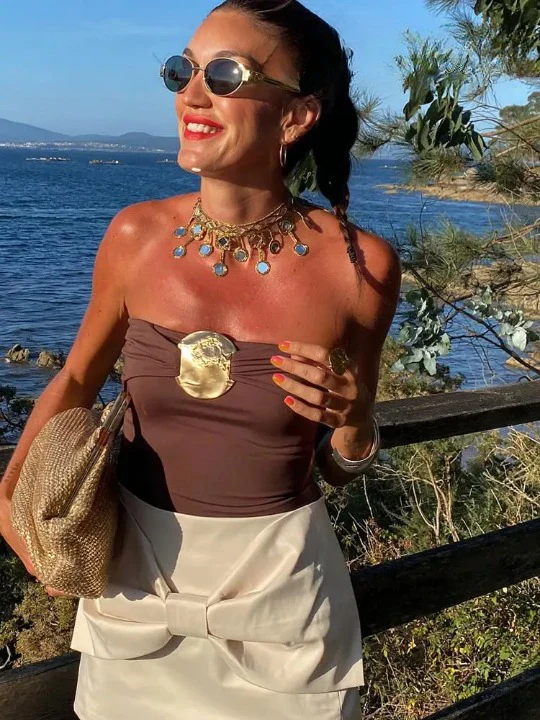 Davine Off Shoulder Bodysuit - Image 3