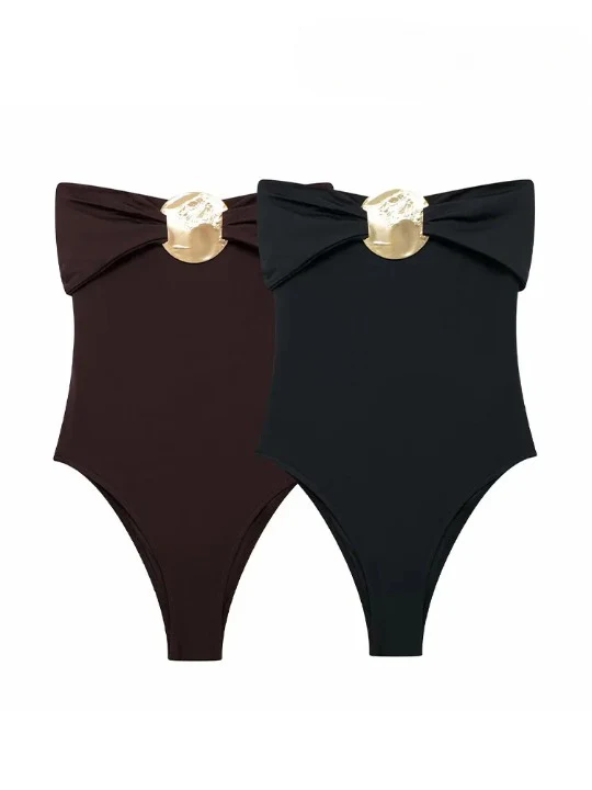 Davine Off Shoulder Bodysuit - Image 5