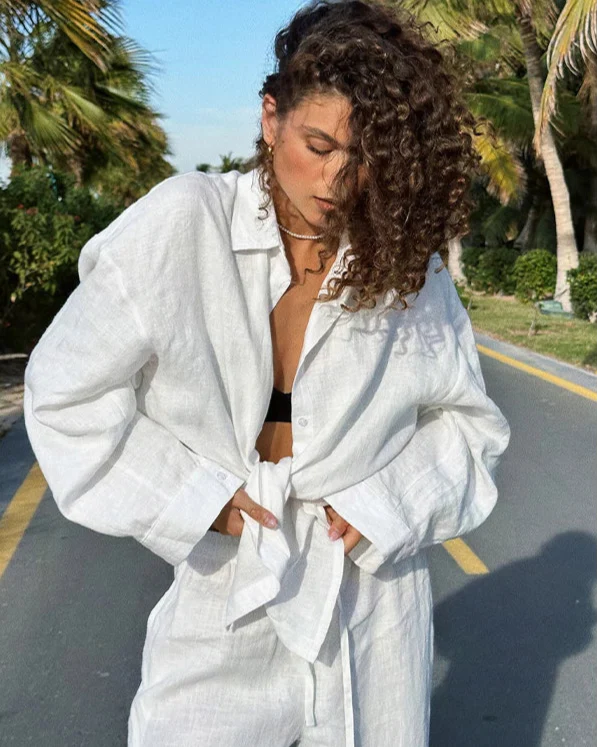 Daydreaming Loose Shirt Matching Set - Image 3