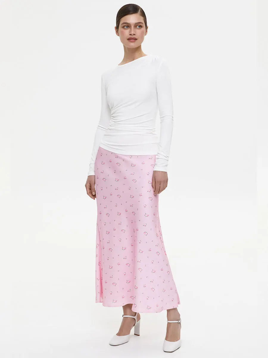 Deena High Waist Printed Skirt - Image 10