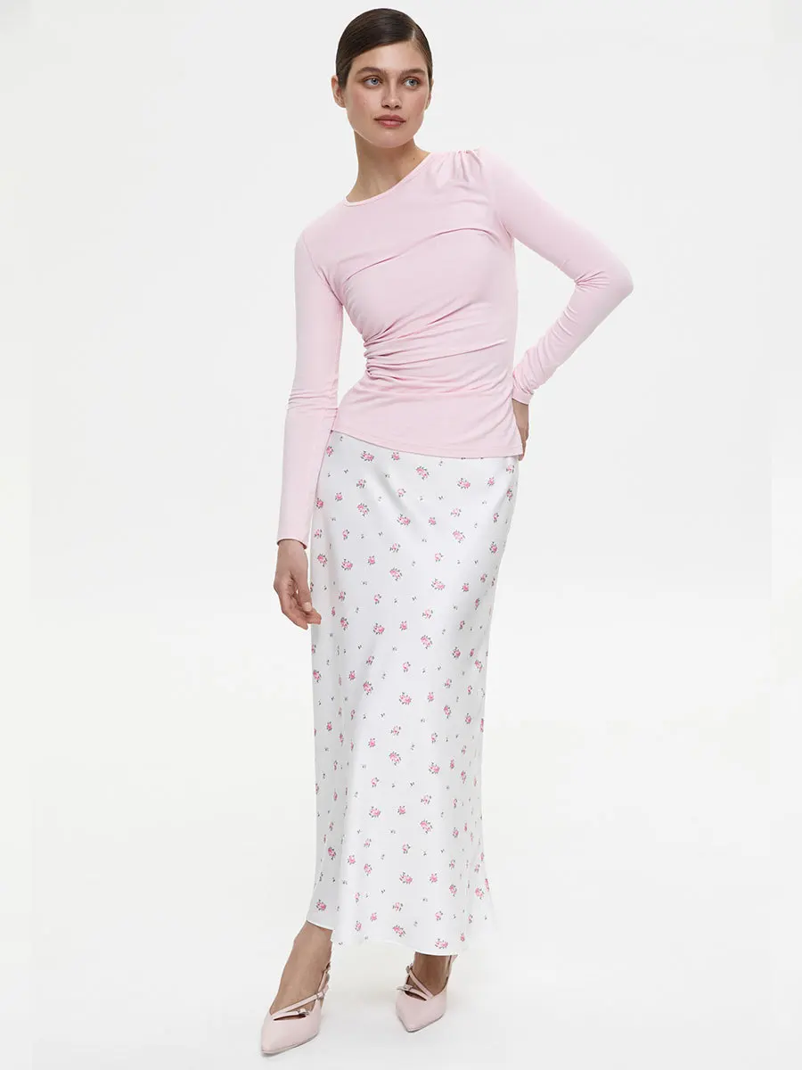 Deena High Waist Printed Skirt - Image 14
