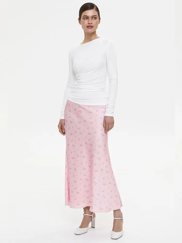 Deena High Waist Printed Skirt - Image 3