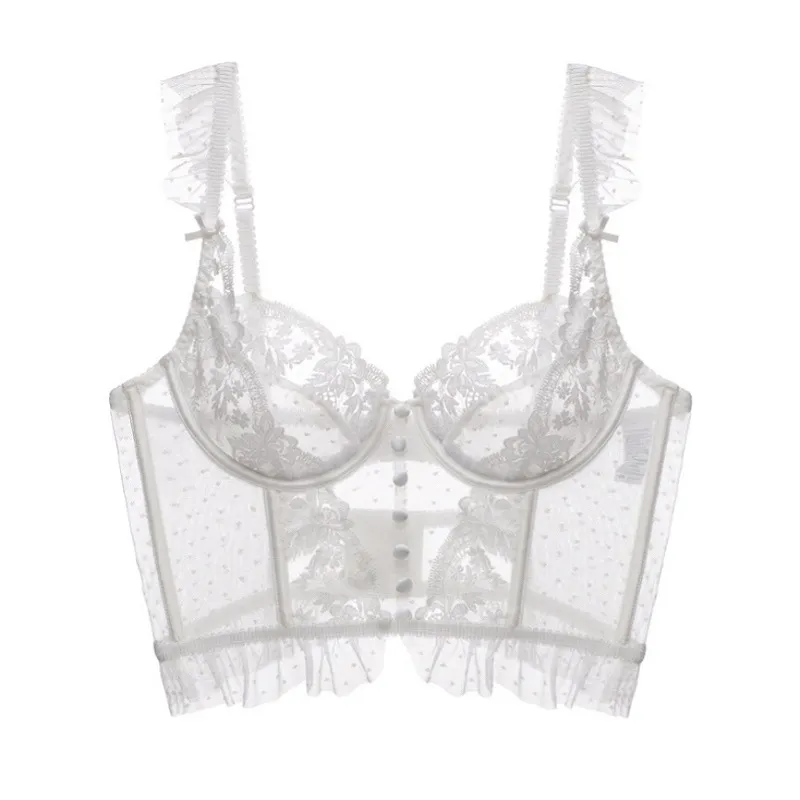 Delicate Dreams Lace Corset Top - Image 4