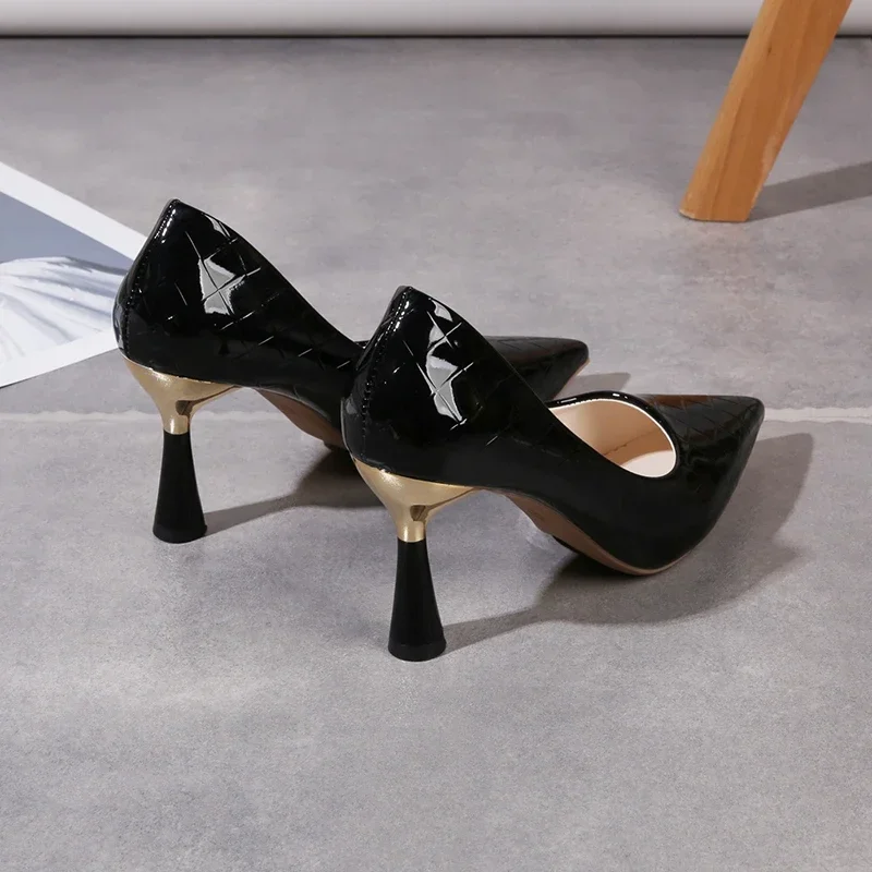 Devony Pointed Toe Pumps - Image 8