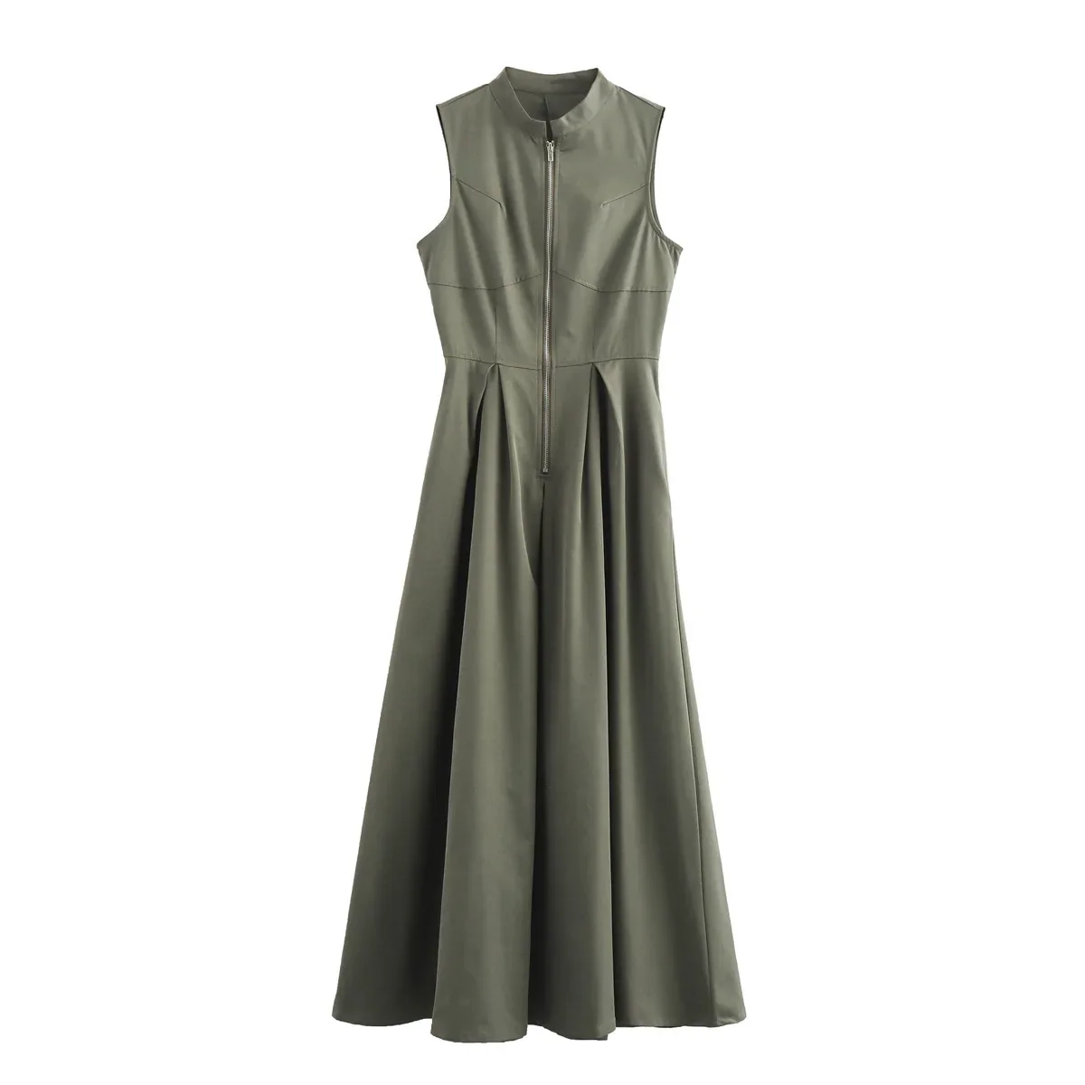 Ed Sara Pleated Long Dress - Image 13