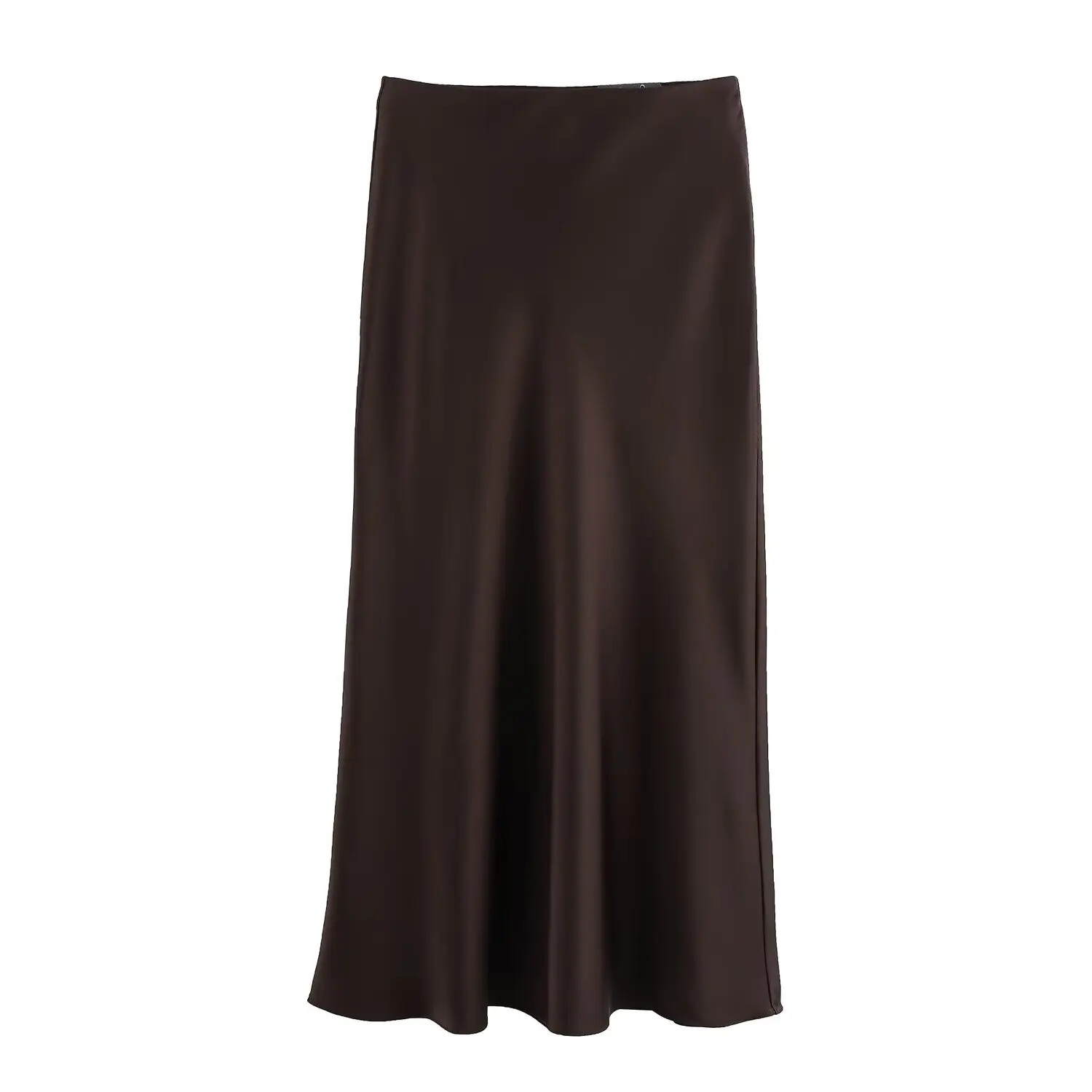 Effortless Straight Silk Skirt - Image 6