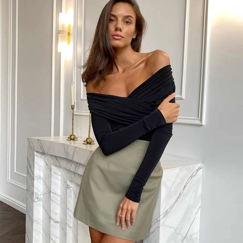 Elara Embrace Off Shoulder Bodysuit - Image 11