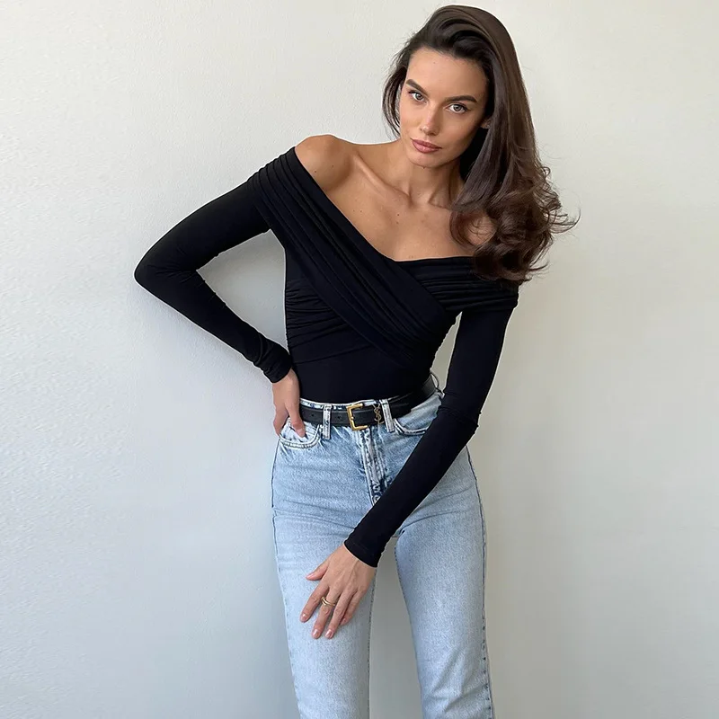 Elara Embrace Off Shoulder Bodysuit - Image 12