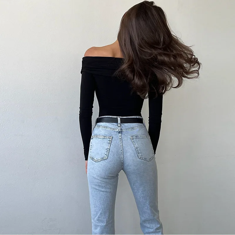 Elara Embrace Off Shoulder Bodysuit - Image 14