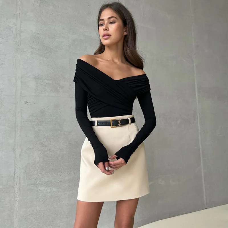 Elara Embrace Off Shoulder Bodysuit - Image 9