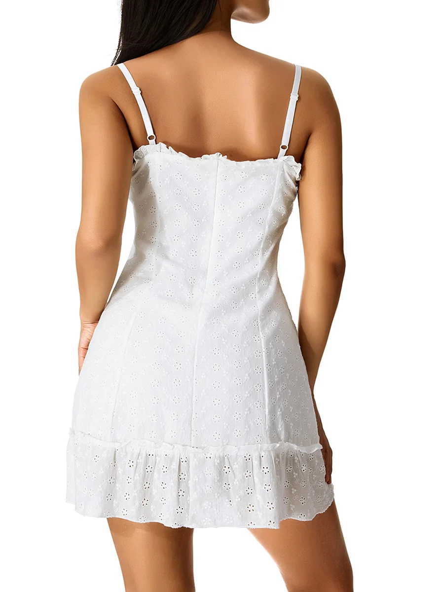 Ella Floral Cut-Out Dress - Image 6