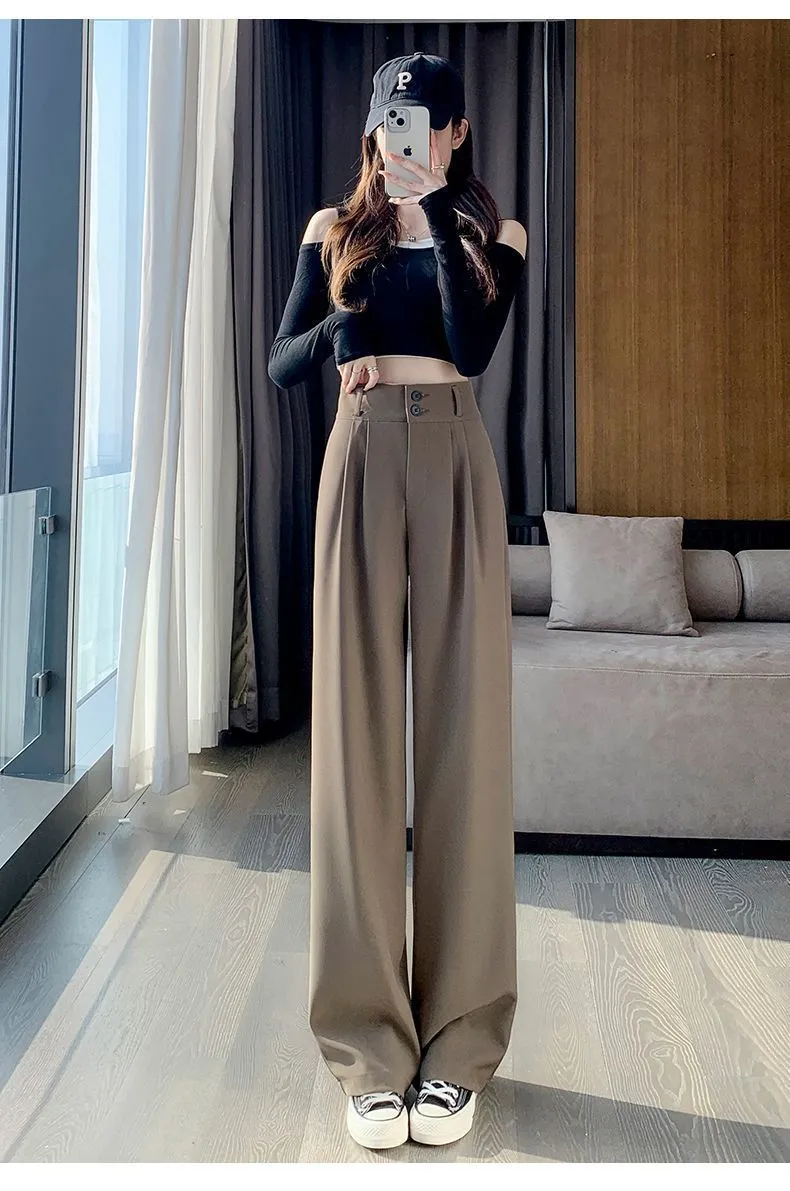 Elodie Effortless Wide Legs Korean Pants - Image 3