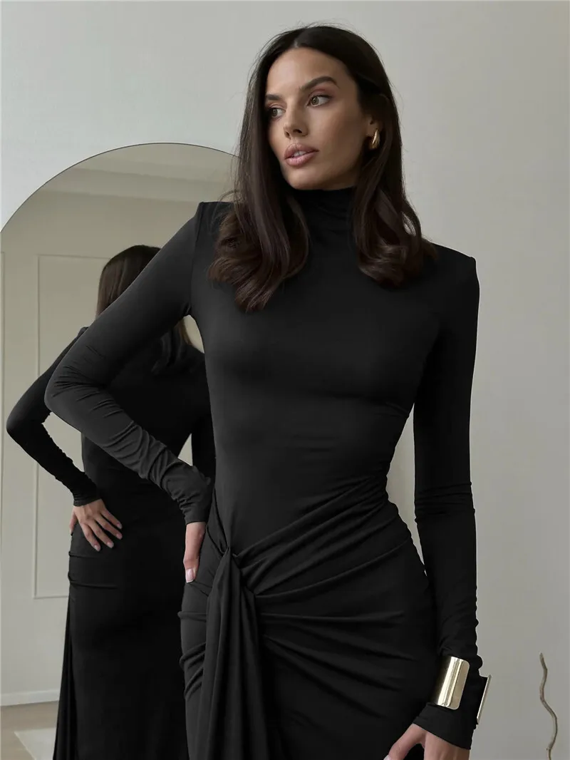Elsie Thigh Split Maxi Dress - Image 13