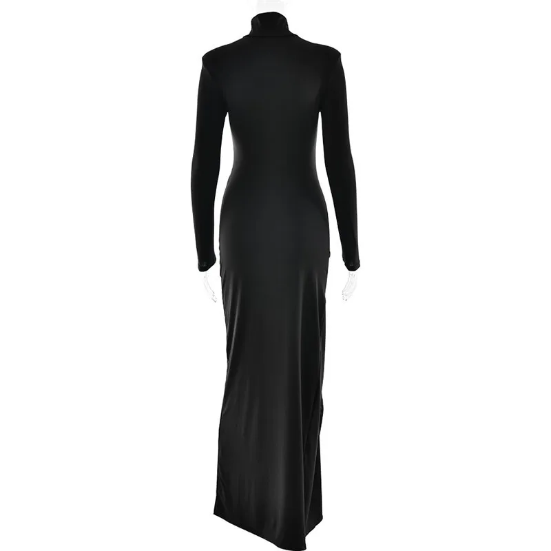 Elsie Thigh Split Maxi Dress - Image 19