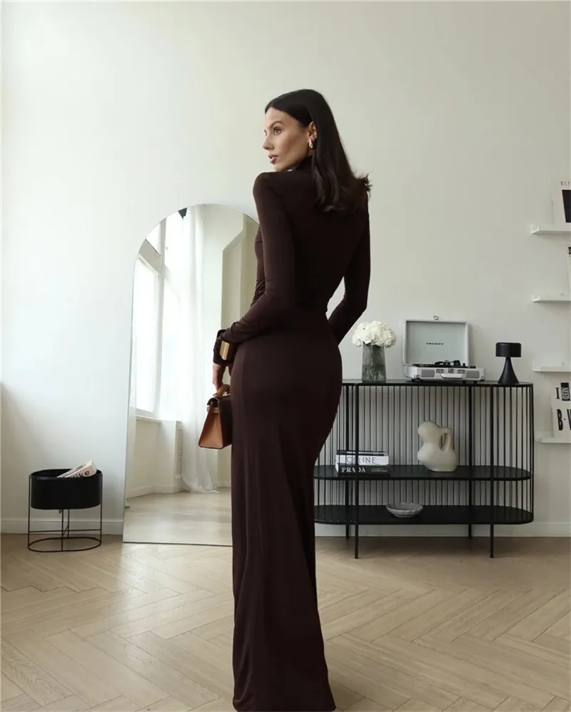 Elsie Thigh Split Maxi Dress - Image 6