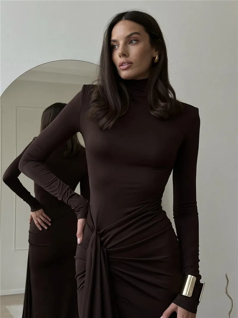 Elsie Thigh Split Maxi Dress - Image 7