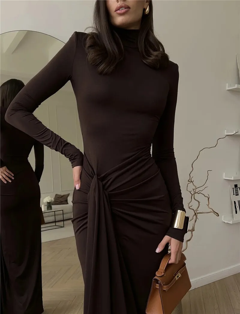 Elsie Thigh Split Maxi Dress - Image 8