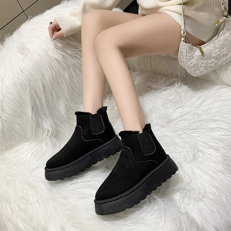Elvera Plush Snow Boots - Image 10
