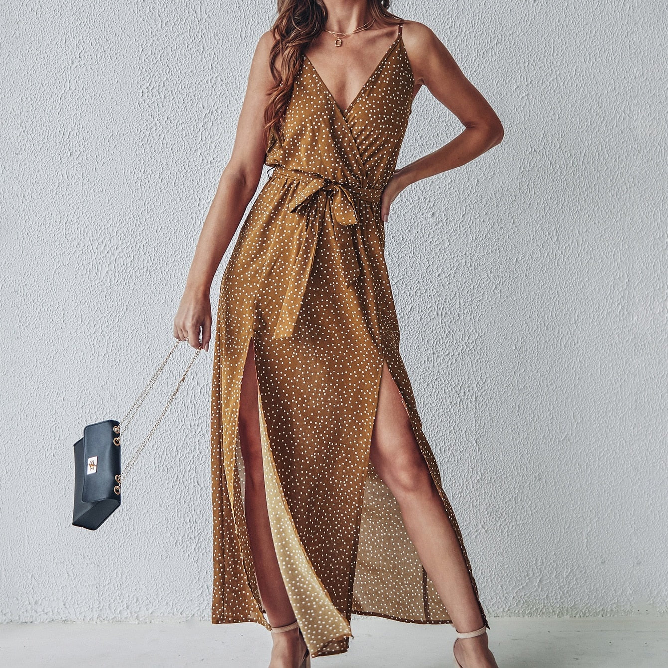 Elvia Bandage Beach Sundress - Image 3
