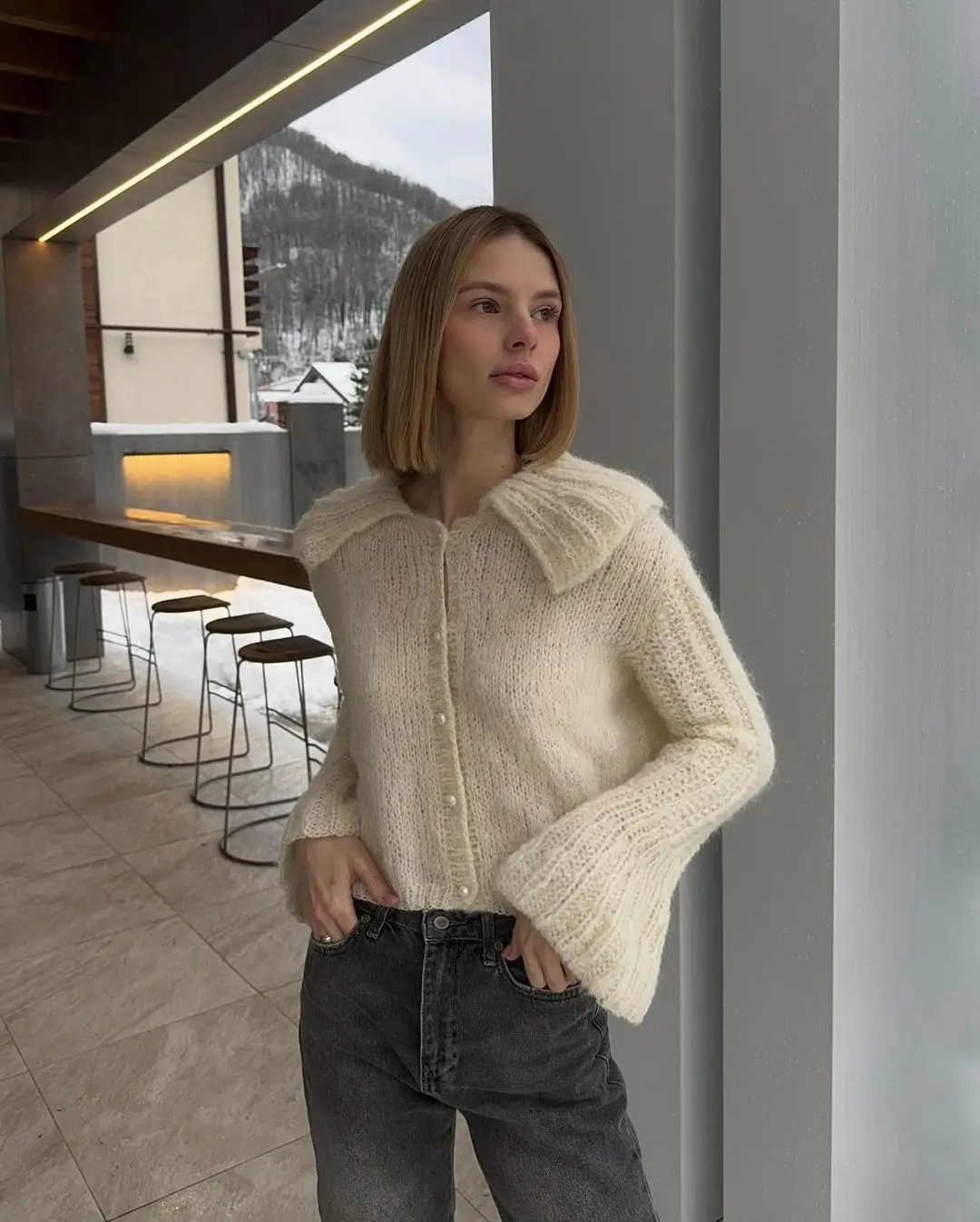 Elysian Knit Escape Cardigan - Image 10