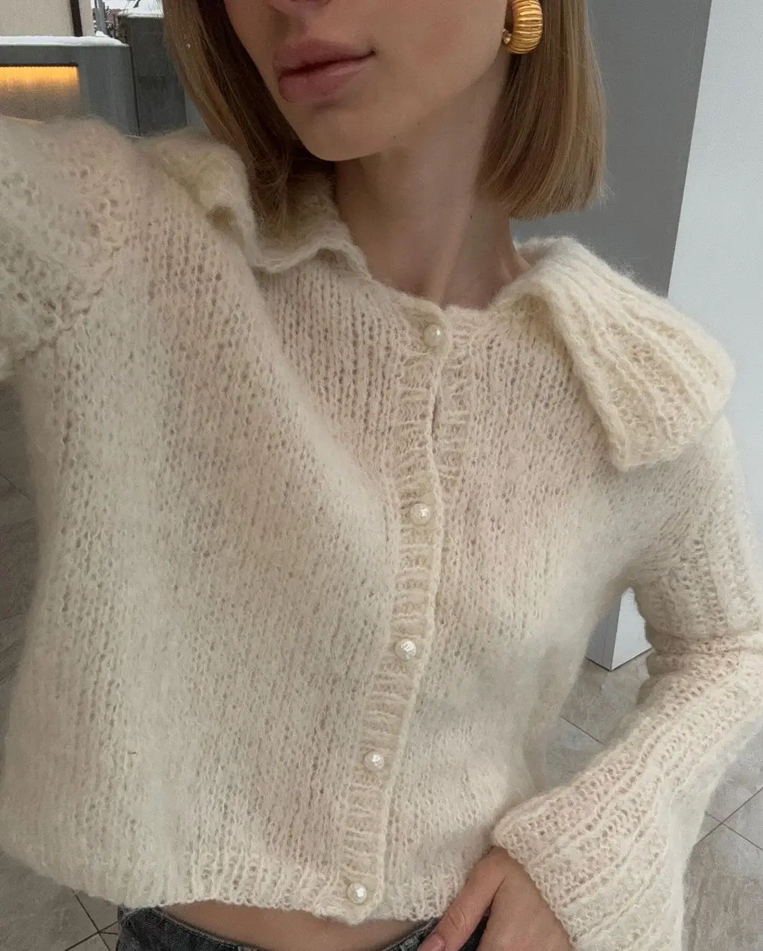 Elysian Knit Escape Cardigan - Image 11