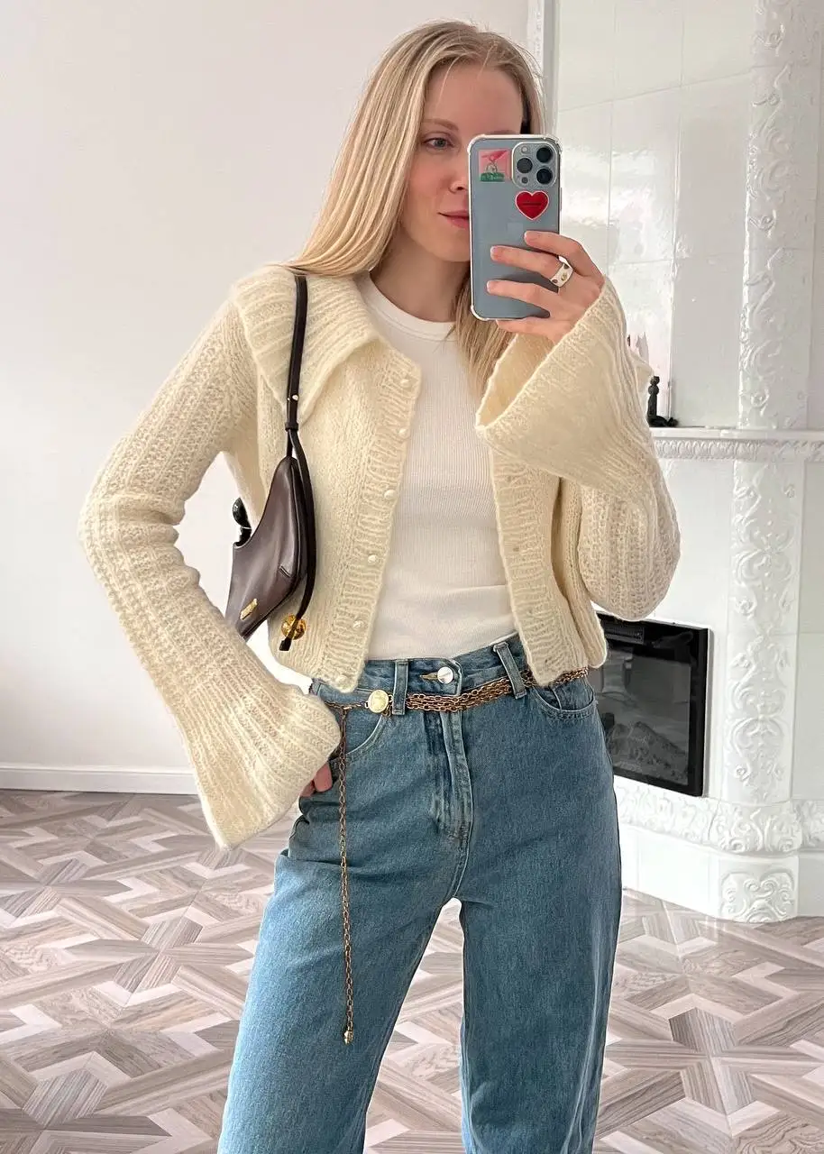 Elysian Knit Escape Cardigan - Image 8